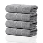 GELUOBOV Luxury 100% Cotton Bath Towels, Quick-Dry & Highly Absorbent, Fluffy & Durable, Low-Lint, Hotel Quality, Nordic Style, Large 24×47 in, for Home, Spa, Gym, Travel
