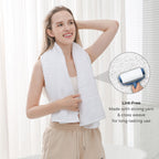 GELUOBOV Luxury 100% Cotton Bath Towel(Large Size), 24×47 in, Quick-Dry & Highly Absorbent, Fluffy & Durable, Low-Lint, Hotel Quality, Nordic Style,  for Home, Spa, Gym, Travel